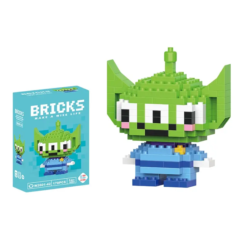 Disney 214 style Winnie LinaBell StellaLou Building Blocks Princess Cartoon Figrues Bricks Children's Assembly Toys Model Gift - Image 50