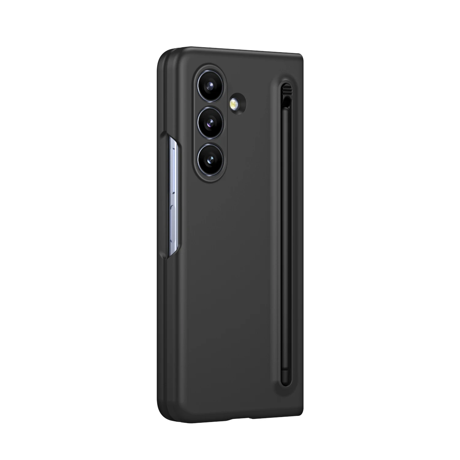 Versatile Foldable Phone Case with Stylus and Pen Slot