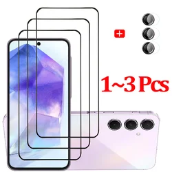 Pelicula, Glass Film For Samsung A55 A35 A25 A15 Tempered Glass Samsung S24 Ultra Screen Protector Samsung Galaxy A54 A34 A24 A14 Cristal templado A53 A33 Front Film S 24 Plus A55 Phone Film & Camera Protectors