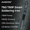 ALIENTEK T80 T80P Smart Soldering Iron PD 65W QC Adjustable Constant Temperature Portable Electric Welding Repair Tools 2