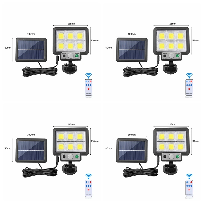 string solar lights Solar Lights Outdoor KANNKOU Split (5m Extension Cord) Pir(3 Mode) Motion Sensor Ip65 Waterproof Solar Flood & Security Lights solar yard lights Solar Lamps