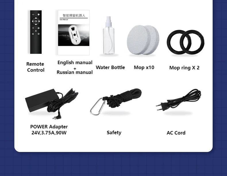 Window Cleaner Robot Automatic Cleaning with Intelligent Path Planning Edge Dete