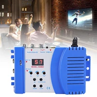 AV-RF преобразователь VHF/UHF цифровой HD-модулятор PAL Выход HDMI/AV Вход для ТВ HD HDMI-модулятор AV в RF Преобразование вилки европейского стандарта