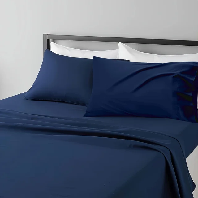 Ensemble de draps respirants et rafraîchissants, drap de lit de luxe pour hôtel, Extra doux, facile à installer, ensemble 3/4 pièces 2