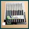 10pcs/lot Hero 616 0.5mm Iridium Nib Steel Fountain Pen with Length 13.4cm Mix Colors Pens Free Shipping 1