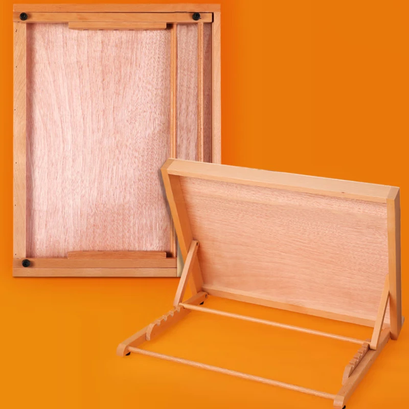 A3 Adjustable Woodiness Desktop Easel for Painting Multifunctional Beginner Sketching Easel Stand Art Supplies for Artist