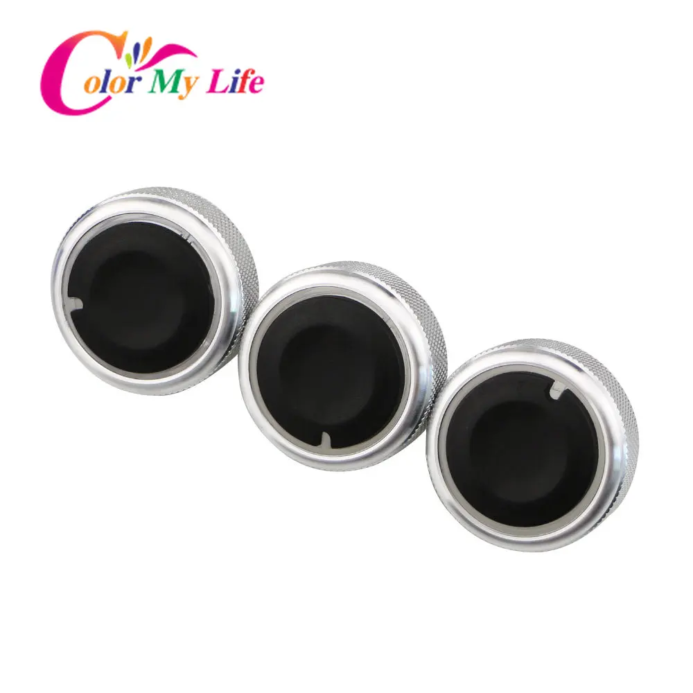 Car Air Conditioning Turning Switch Knob 3pcs/Set for Ford Focus 2 MK2 Focus 3 MK3 2005-Mondeo C-MAX