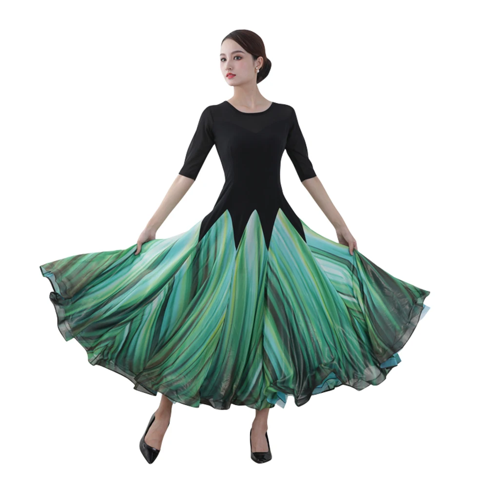 Dance Practice Costumes Ballroom Dance Dress For Women Competition