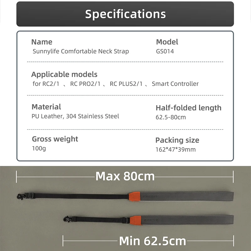 Utilisation de la lanière anti-stress pour radiocommande DJI RC Pro2, maintenant la télécommande en sécurité