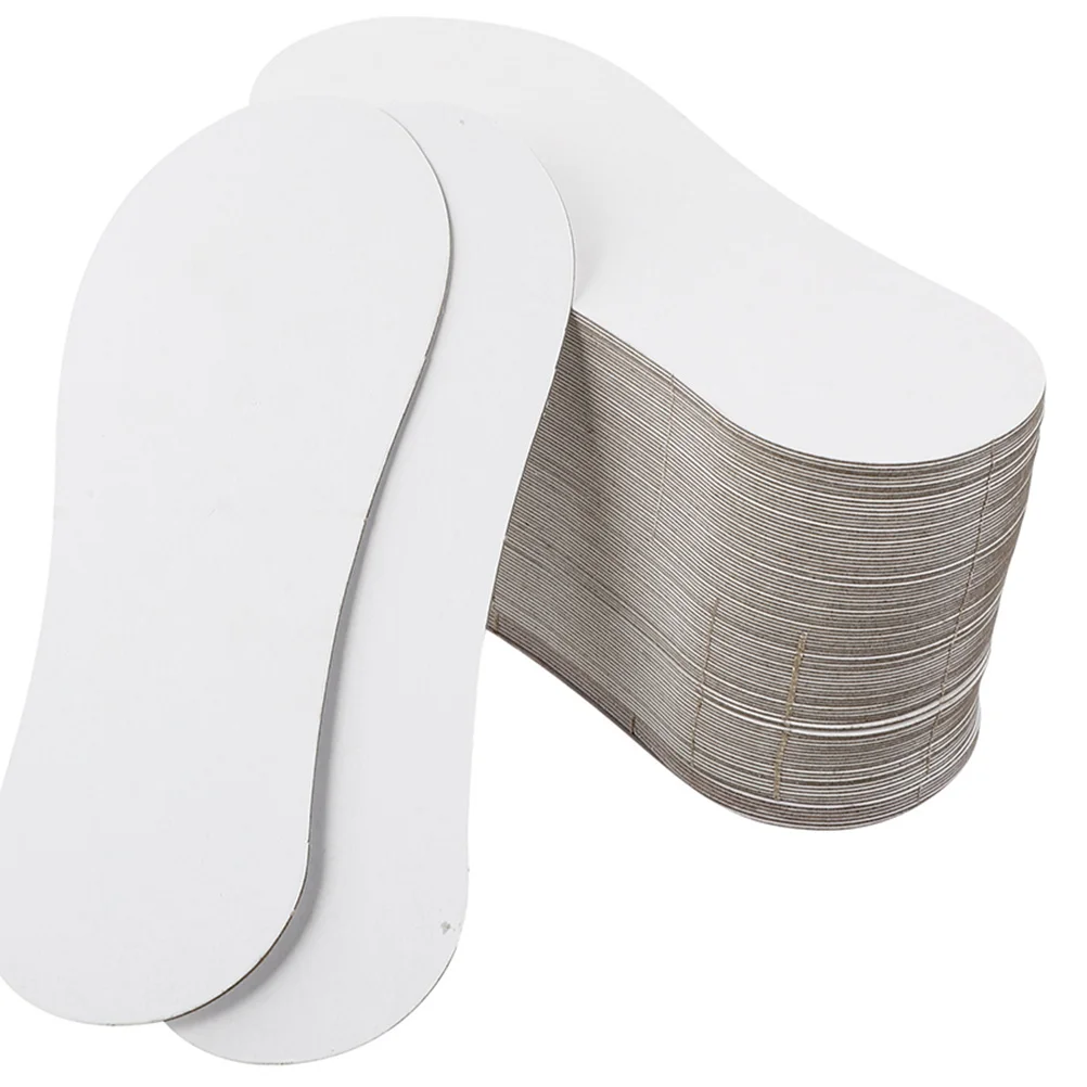 Cardboard Sock Inserts 50Pcs Sock Display Paper Card White Blank Cardboard Stocking Holder Paper Shoe Liners Low Cut