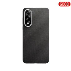 Ultra - Thin Black Kevlar Aramid Fiber Magnetic Protective Case - Slim & Lightweight for OnePlus Ace 5 Ultra (Metal ring Hole 600D)