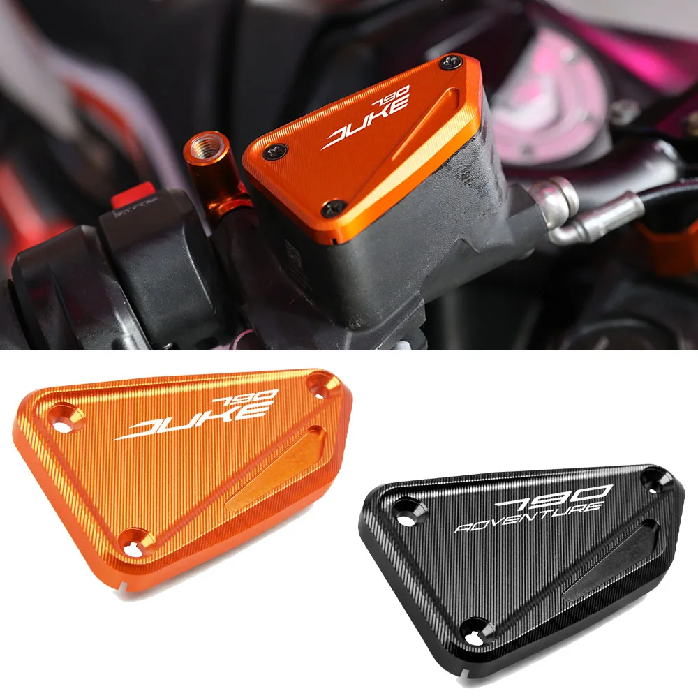 

Moto Parts Front Brake Fluid Cylinder Cover Master Reservoir Cap For 790DUKE 790 ADVENTURE ADV R 2018 2019 2020 2021 2022-2023