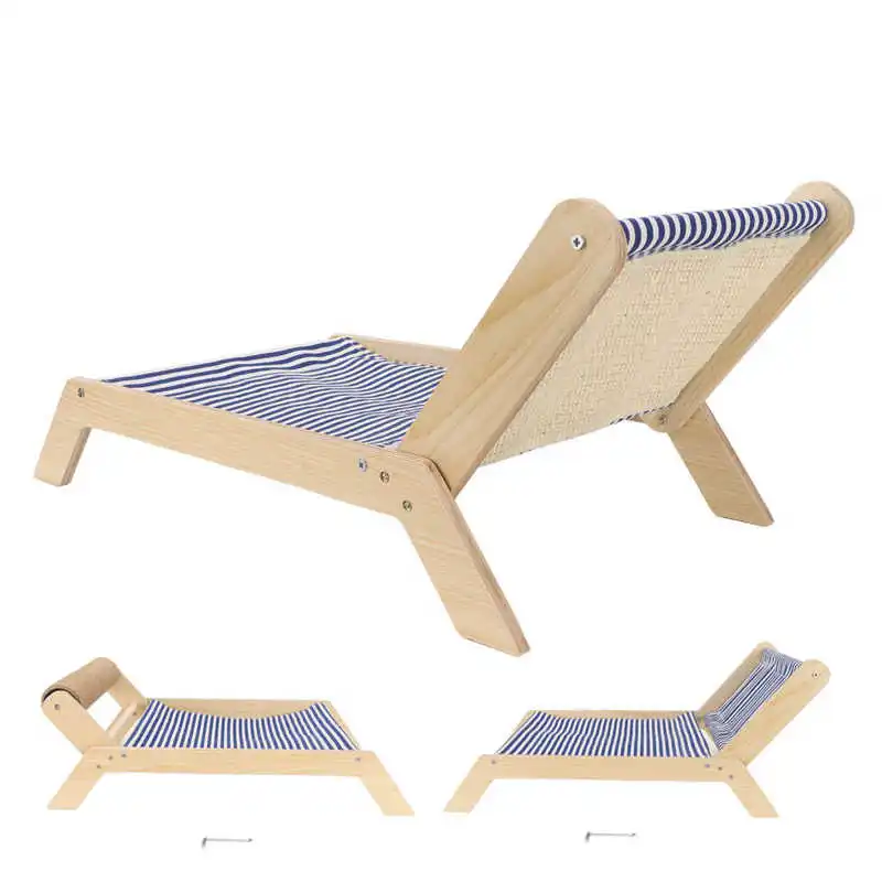 

Cat Raised Bed Prevent Shaking Cat Hammock Breathable for All Seasons