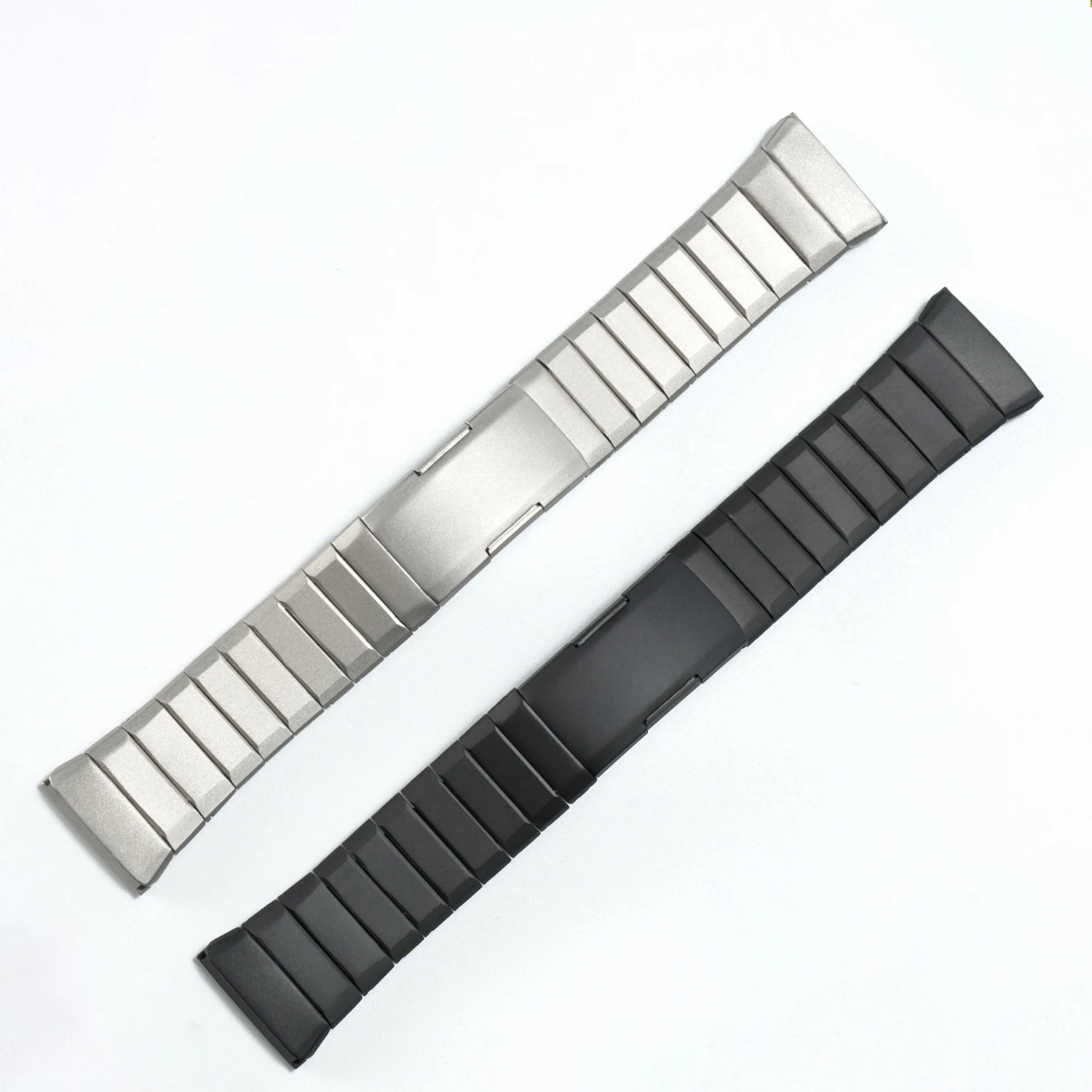Official Titanium Luxury Band for Smartwatches - No Gaps Bracelet Strap