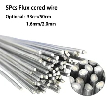

5pcs Low Temperature Easy Melt Aluminum Welding Rods Flux Cored Wire 1.08/1.64ft For Welding Surfacing High-strength Alloys