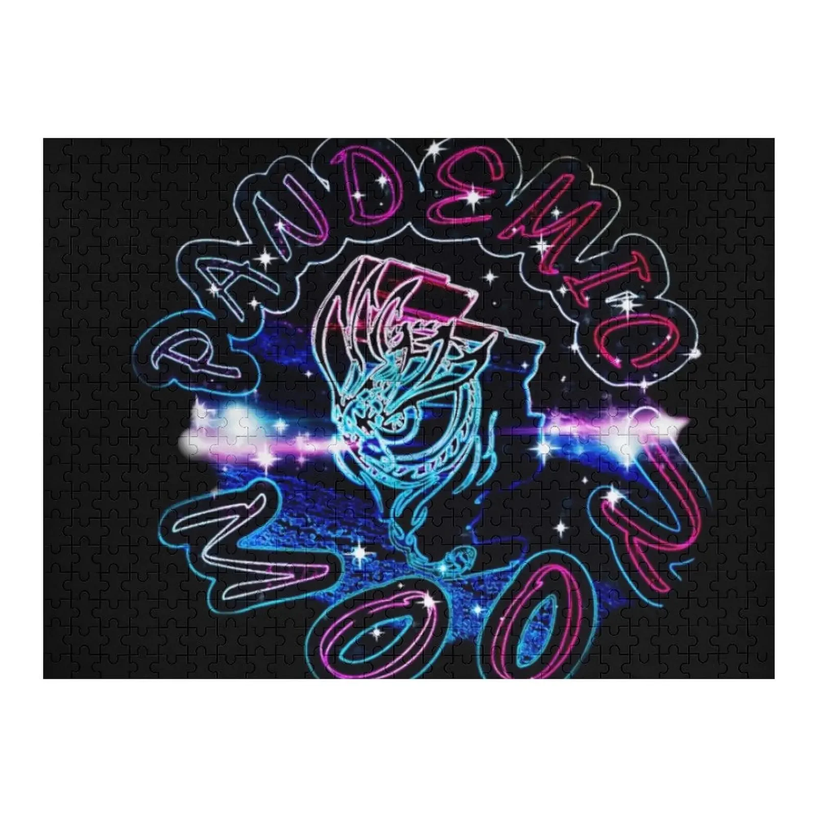 

Pandemic Moon- Neon Lights Jigsaw Puzzle For Children Toys For Children Puzzle