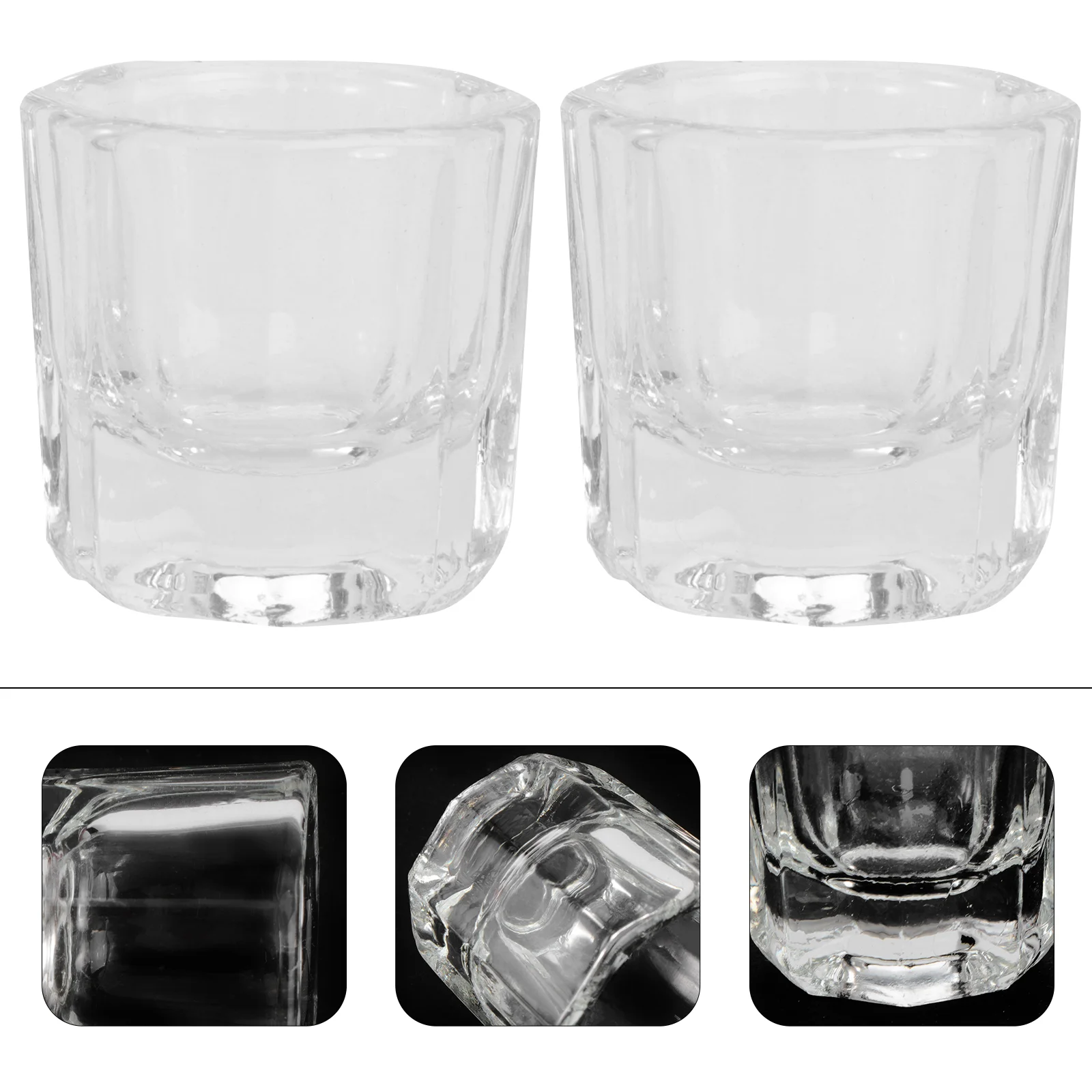 

2 Dappen Dish Cups Powder Dappen Dish For Nails Tint Cup Nail Tools