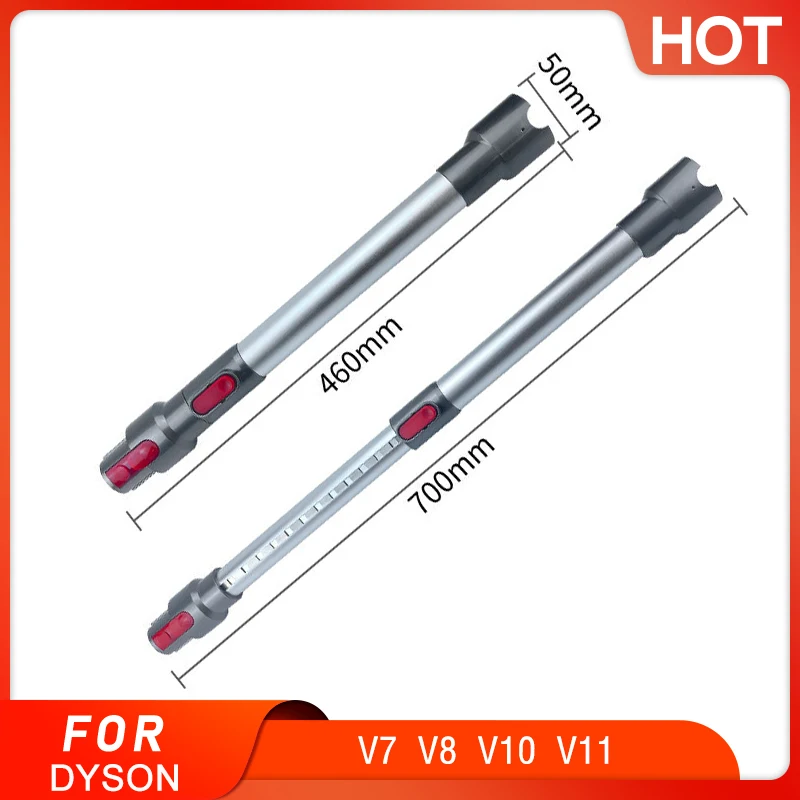 Per Raccordi Per Tubi Di Prolunga Per Aspirapolvere Dyson V7/8/10/11 Tubo Dritto Telescopico In Acciaio Inossidabile