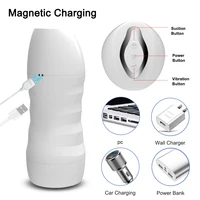Automatische Männliche Saugen Mastubator Vibration Blowjob Maschine Masturbation Tasse Sex Spielzeug Erwachsene Waren für Männer Masturbieren Liefert 4
