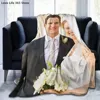 bu Custom Blanket With Words Picture Collage Customized Blankets Birthday Souvenir Christmas Gifts Personalized Throw Blanket 2