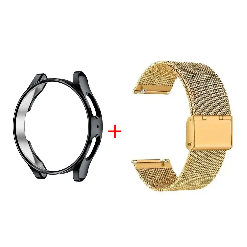 Enhanced Protective Stainless Steel Band with Screen Protector