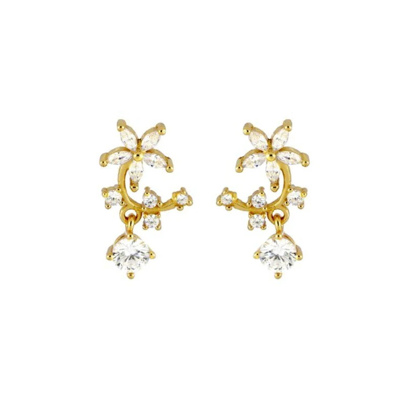 Рисунок 5 - Женские серьги-гвоздики с цветами