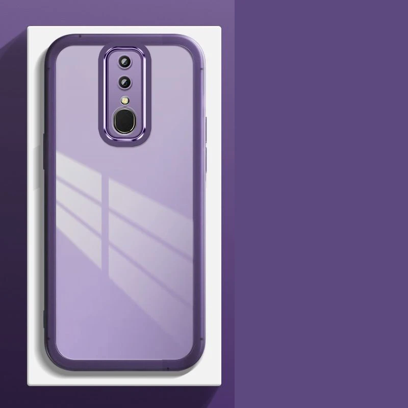 OPPO F11 케이스 OPPO F11 Pro 전화 케이스 OPPO F11 OPPO F11Pro 커버 충격 방지 도금 실리콘 뒷면 커버