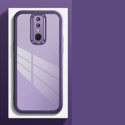 Shookproof Plating Silicone Phone Case for OPPO F11 (JTM TZ)