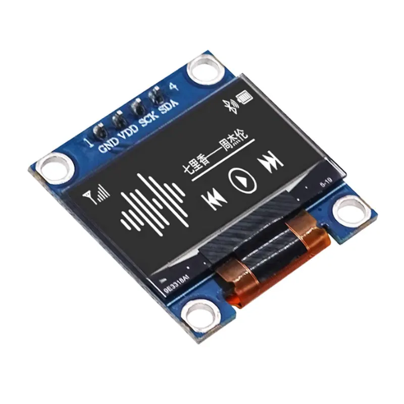 OLED Display Module 1PCS 0.96' Dual 3 Color I2C IIC SPI Serial 128X64 LCD OLED Display Module for Arduino