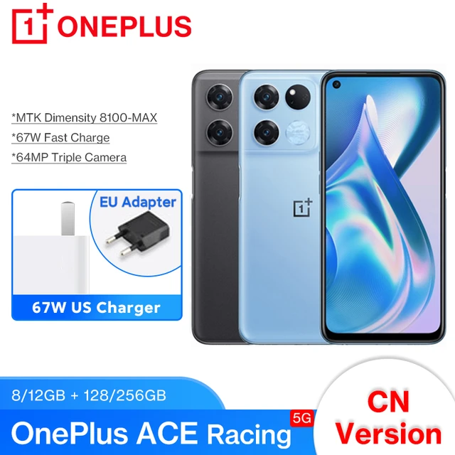 New OnePlus Ace Racing Edition 5G cellphone MTK Dimensity 8100-MAX