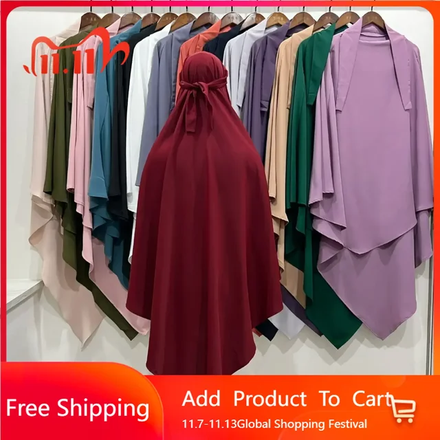 Embrace Elegance with the 2023 Eid Dubai Turkish Turban Solid Muslim Women Khimar Wrap Malaysia Shawls Scarves Moroccan Hijabs