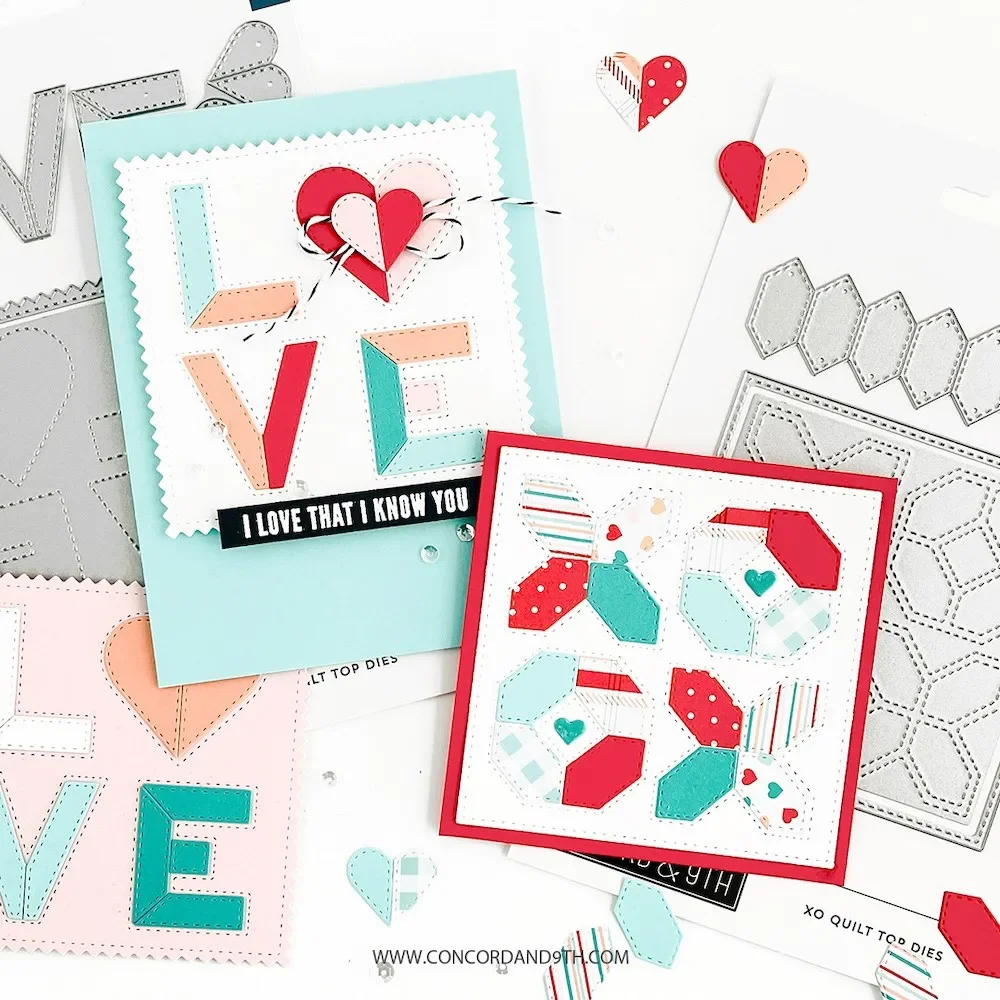 Valentine's Day Metal Cutting die And Unicorn Stamp For Scrapbooking Stencil Embossing Mold DIY Paper Cards Craft Cutting