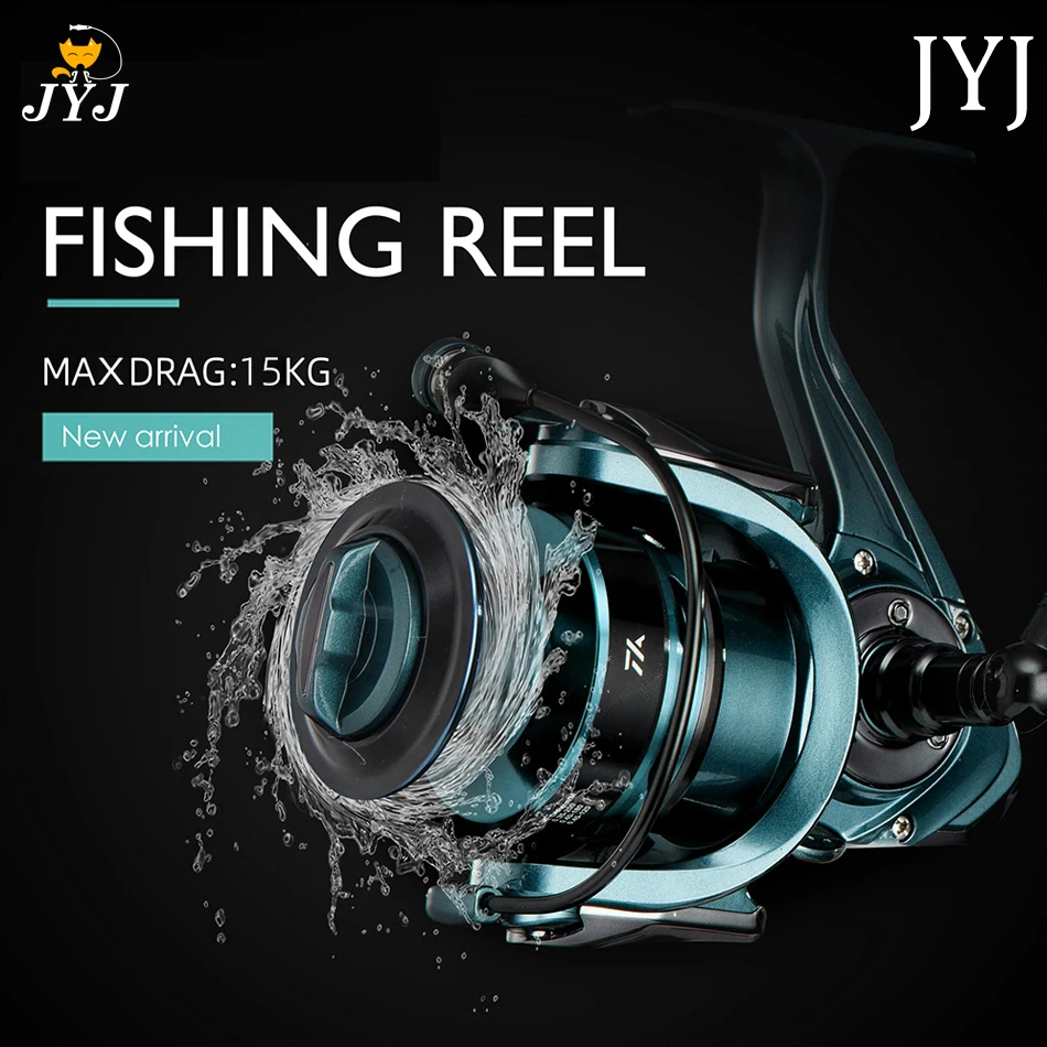Рыболовная катушка JYJ для морской рыбалки в соленой воде Ly (оригинал) 5 5: 1 катушки
