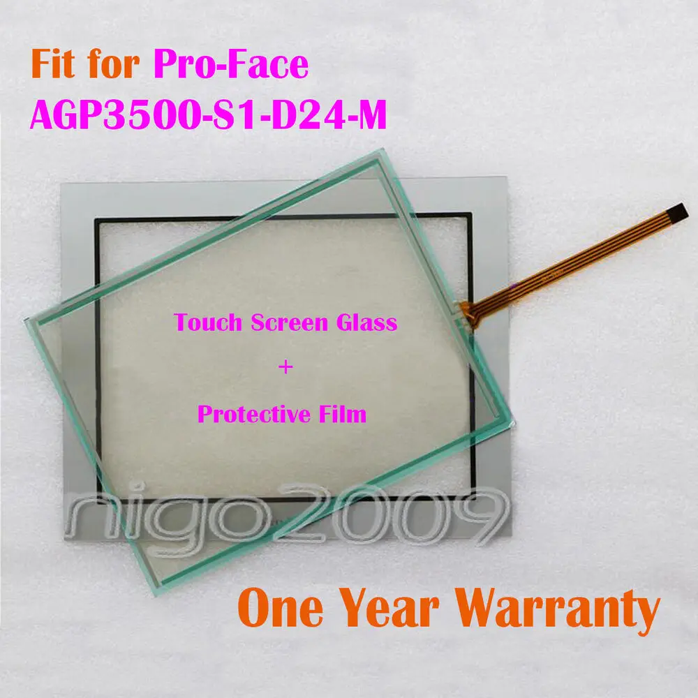 

Touch Screen Glass +Protective Film for Pro-Face AGP3500-S1-D24-M AGP3500S1D24M