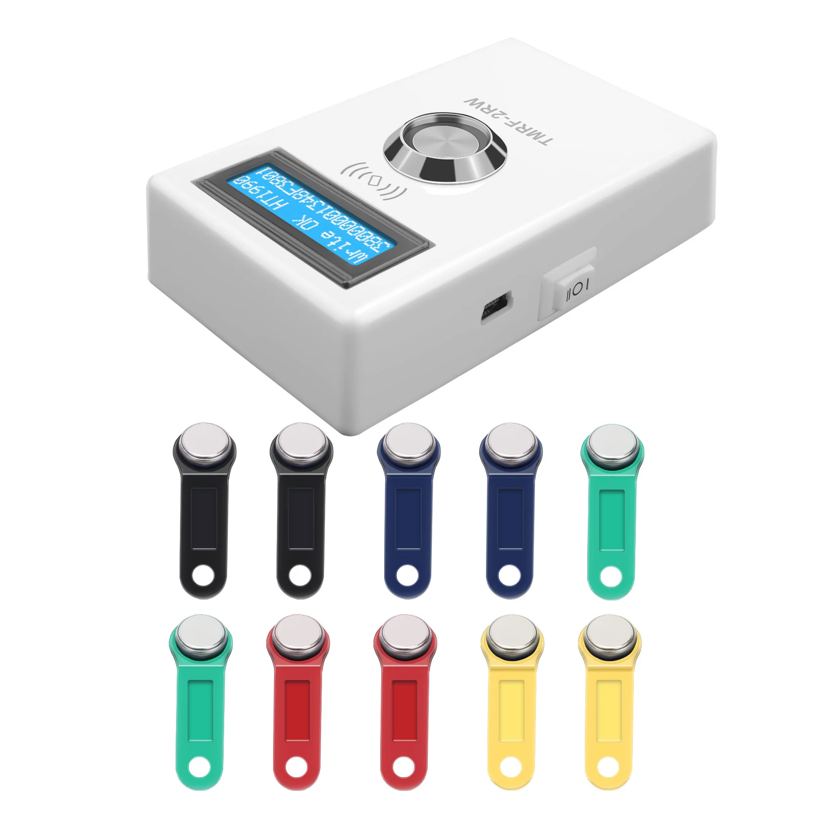 AEE1-TMRF-2RW 아이버튼 프로그래머 DS1990A 복제기 클로너 복사기 125Khz RFID 리더 라이터 RW1990 키 토큰 T5577 RFID