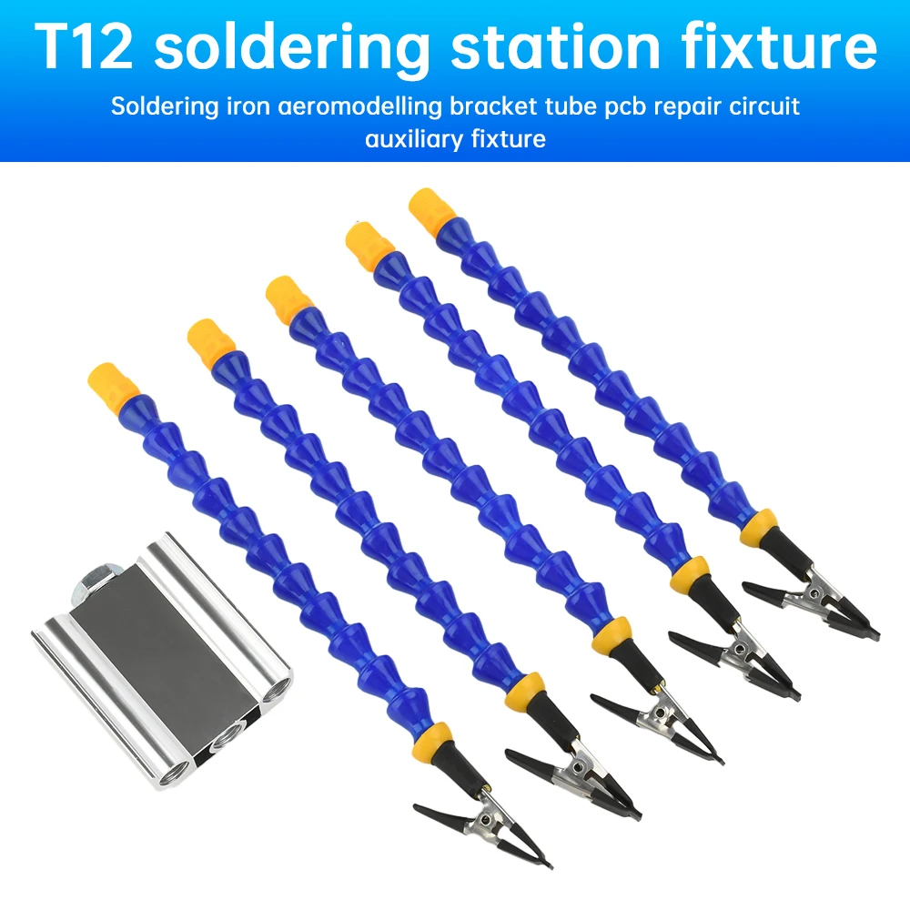 Soldering Station 5/4/3/2Arms Welding Repair Tool Soldering Station PCB Holder Third Helping Hand Flexible Arms Auxiliary Fixture Repair Station