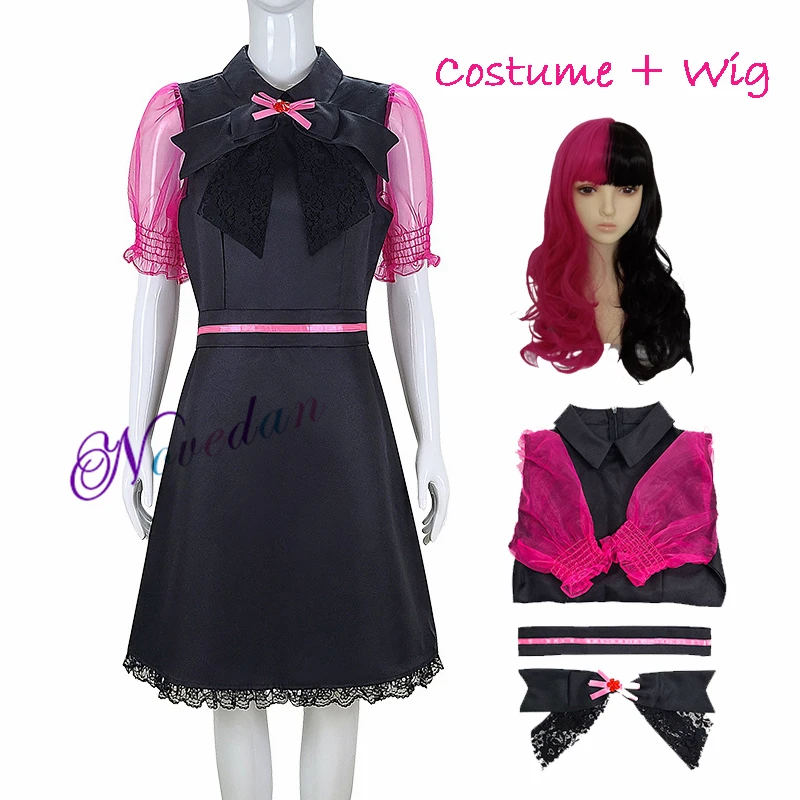 Draculaura Suit Wig