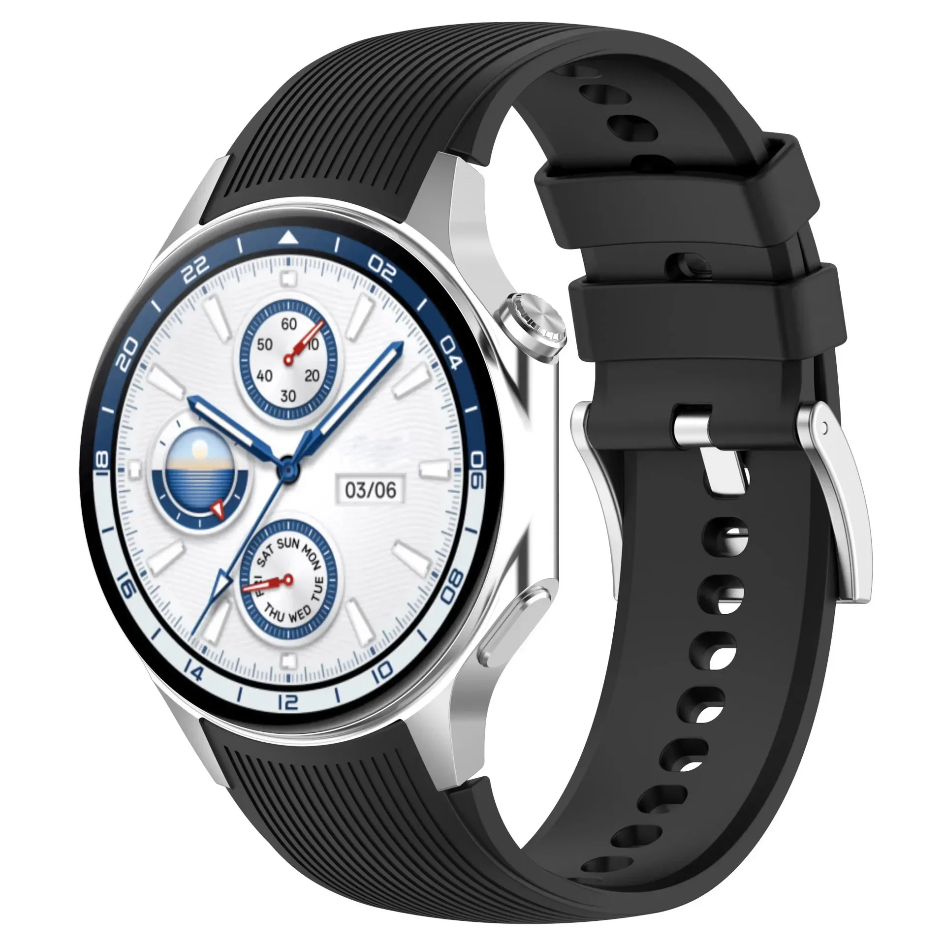 Silicone Replacement Wristband for Smartwatch - Durable Strap Bracelet Accessory