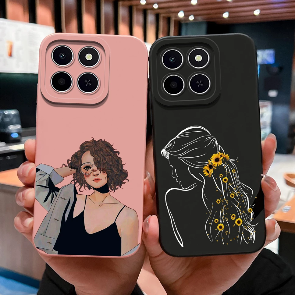 Cute Bear Shockproof Silicone Phone Case - Soft Bumper Shell