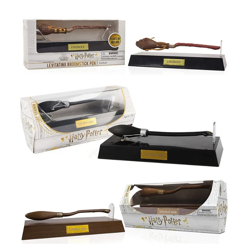 Harryy Potter Fan Cosplay Prop Levitazione Penna Scopa Nimbus 2000 2001 Firebolt Trucchi Magici Collezione Modello Giocattoli Regali