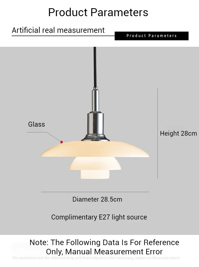 Creative Glass Chandeliers Simple Living Room Bedroom Home Decor Modern Hanging Lamp Nordic Flying Saucer Led Pendant Lights