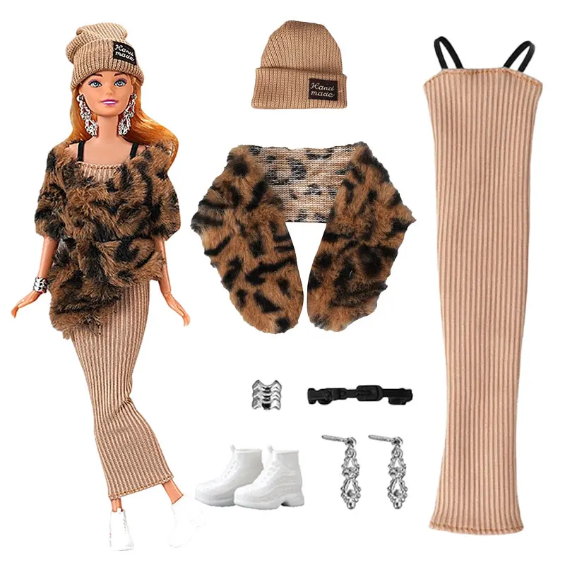 Doll Clothes 27 Styles Fashion Sweater Outfit Dress Accessories for 30cm Girl Doll Christmas Birthday Toy for Kids