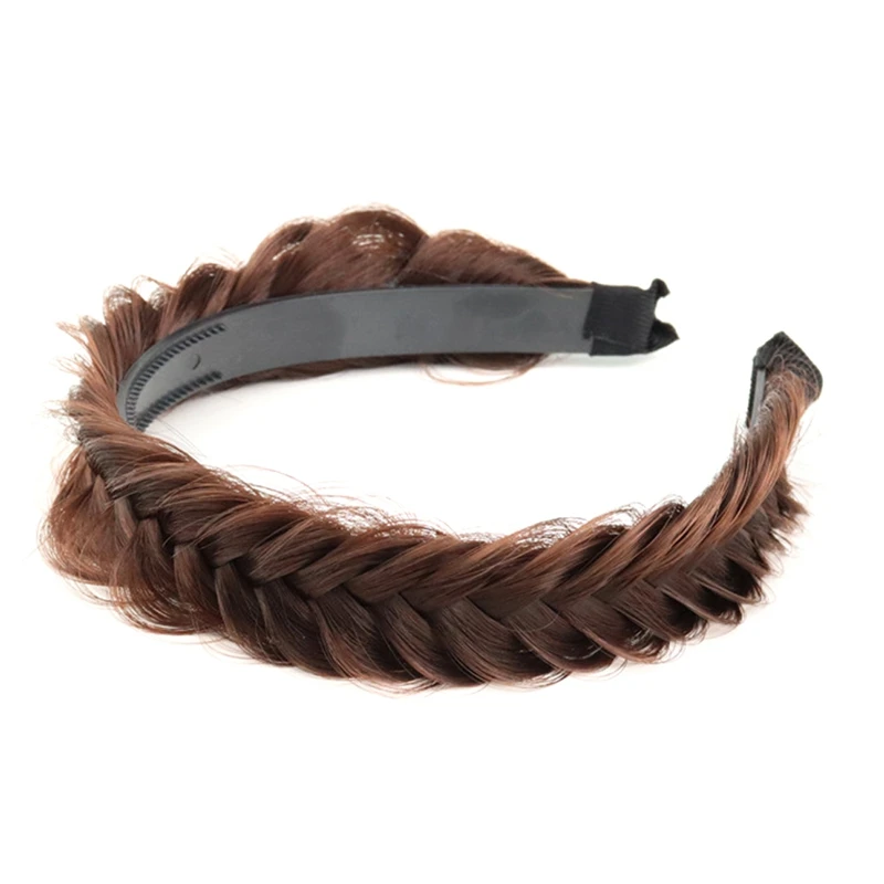 Non-slip Toothed Wigs Headbands Women Twist Hairbands Adjustable Head Band Bezel Headwear Girls Braid Hair Accessories