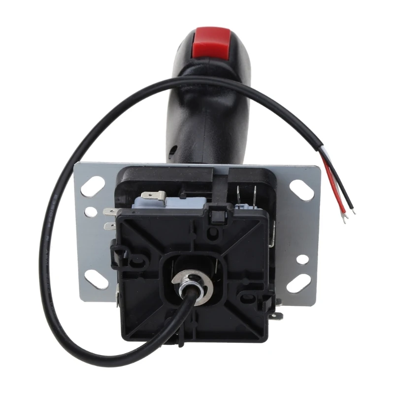 Flight Stick Vibration Trigger Joystick Red Top Fire Button 8 Way Direction Control Vr Arcade Game Machine Shooting Fai Da Te