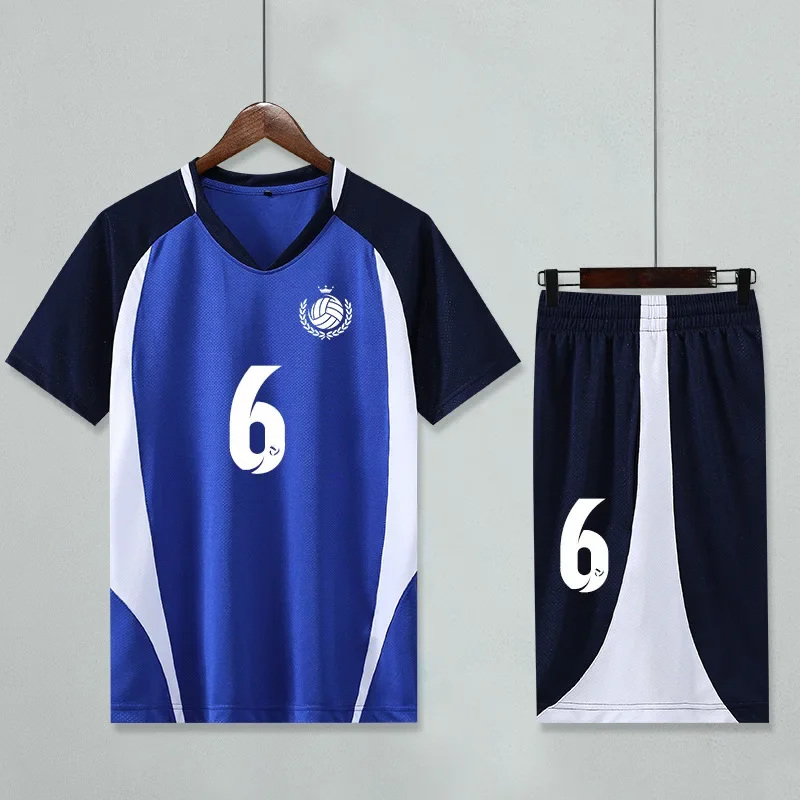 New Volleyball Jerseys Men's Women's Competition Suit Quick Dry Air Conditioned Sports Training Short Sleeves Printed