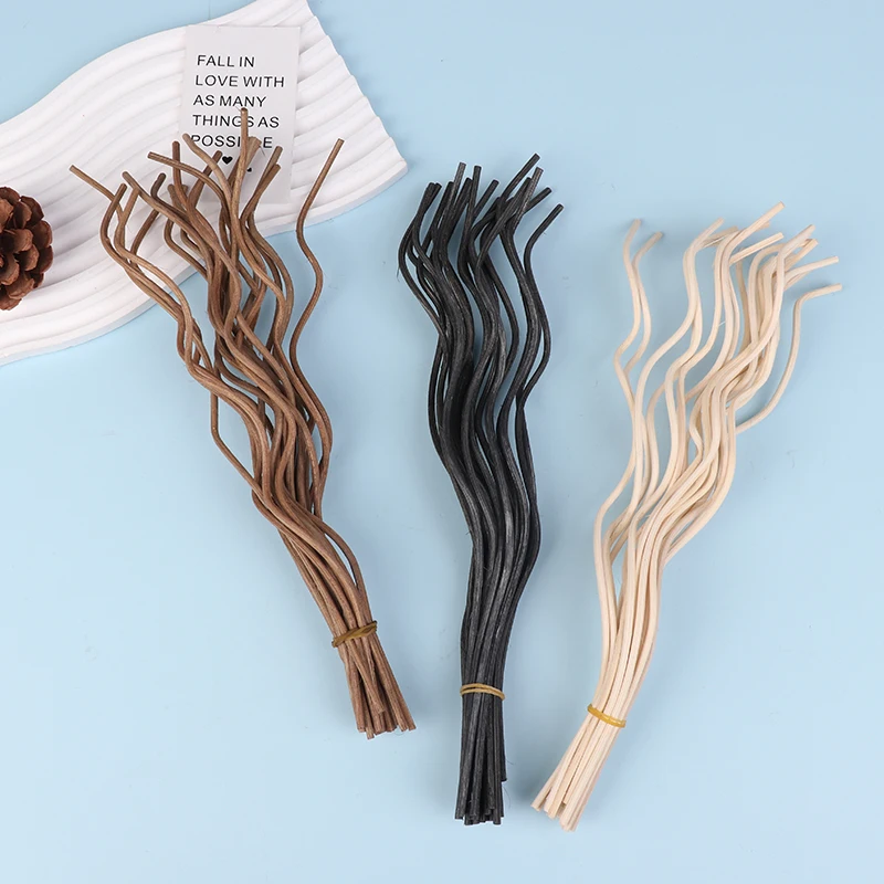 Diffuser Stick Long Wavy Aroma Rattan Reed Fragrance Diffuser Replacement Refill Air Freshener Stick 20Pcs reed diffuser stick,aroma diffuser sticks,fragrance diffuser refill stick