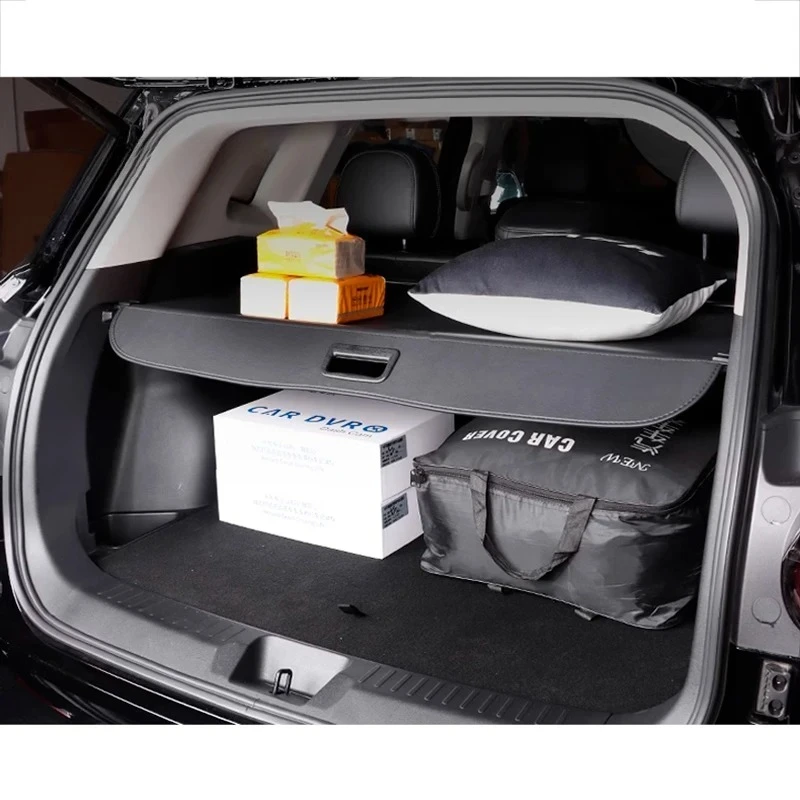 For GWM New HAVAL H7 2025 2026 Car Trunk Cargo Cover Curtain Rear Luggage Carrier Retractable Partition Baffle Plate Accessories