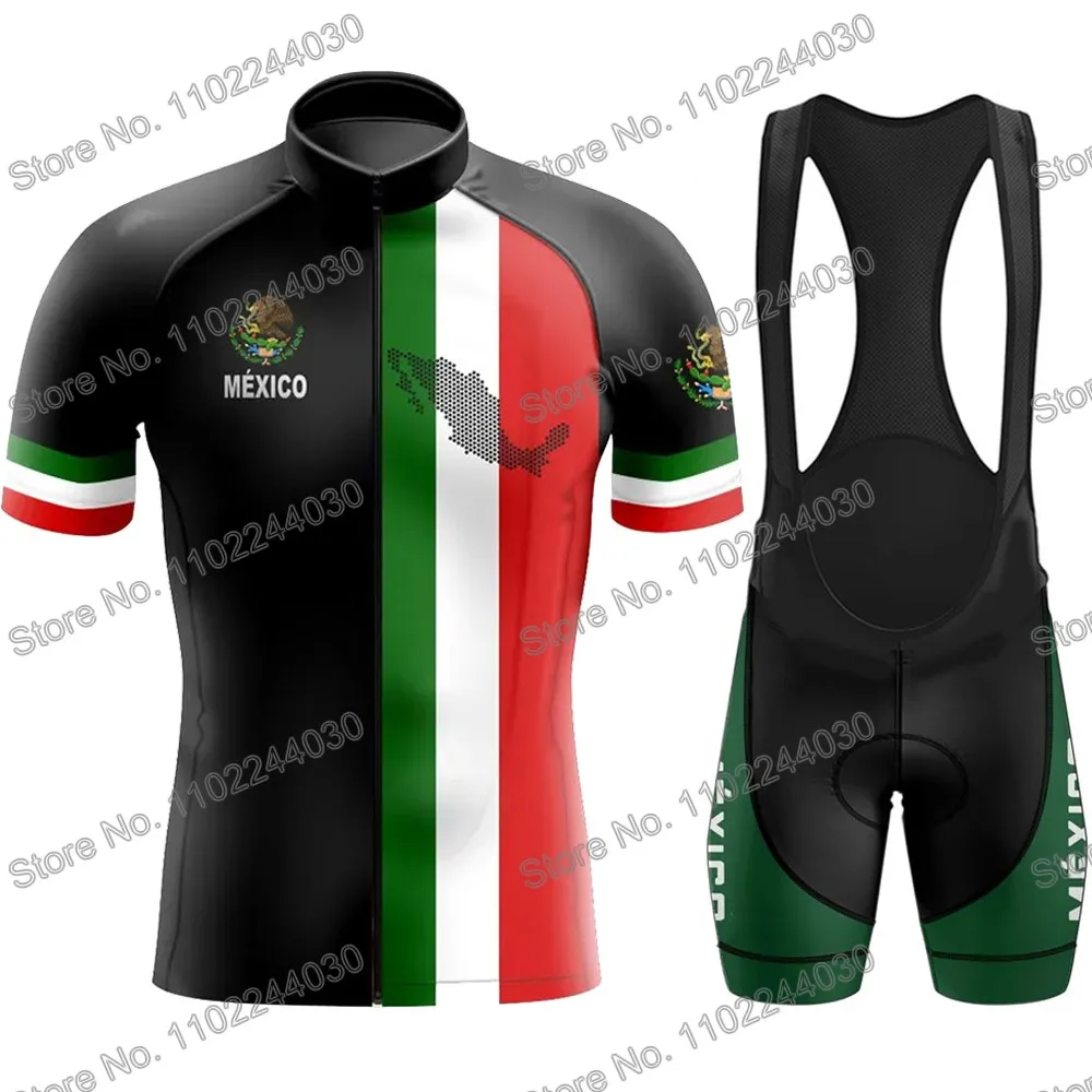2024 Messico Abbigliamento da ciclismo Estate Set maglia da - Main Image