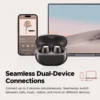 SoundPEATS Engine4 Hi-Res Bluetooth 5.3 Wireless Earbuds with LDAC, Coaxial Dual Dynamic Drivers for Stereo Sound, Total 43 Hrs 6