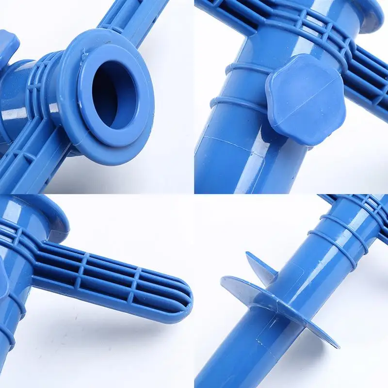 perfk Base per ombrellone a Croce, Base per ombrellone da Esterno, Resistente, Portatile, Pieghevole, Supporto a Croce, per Spiaggia, Prato, Giardino